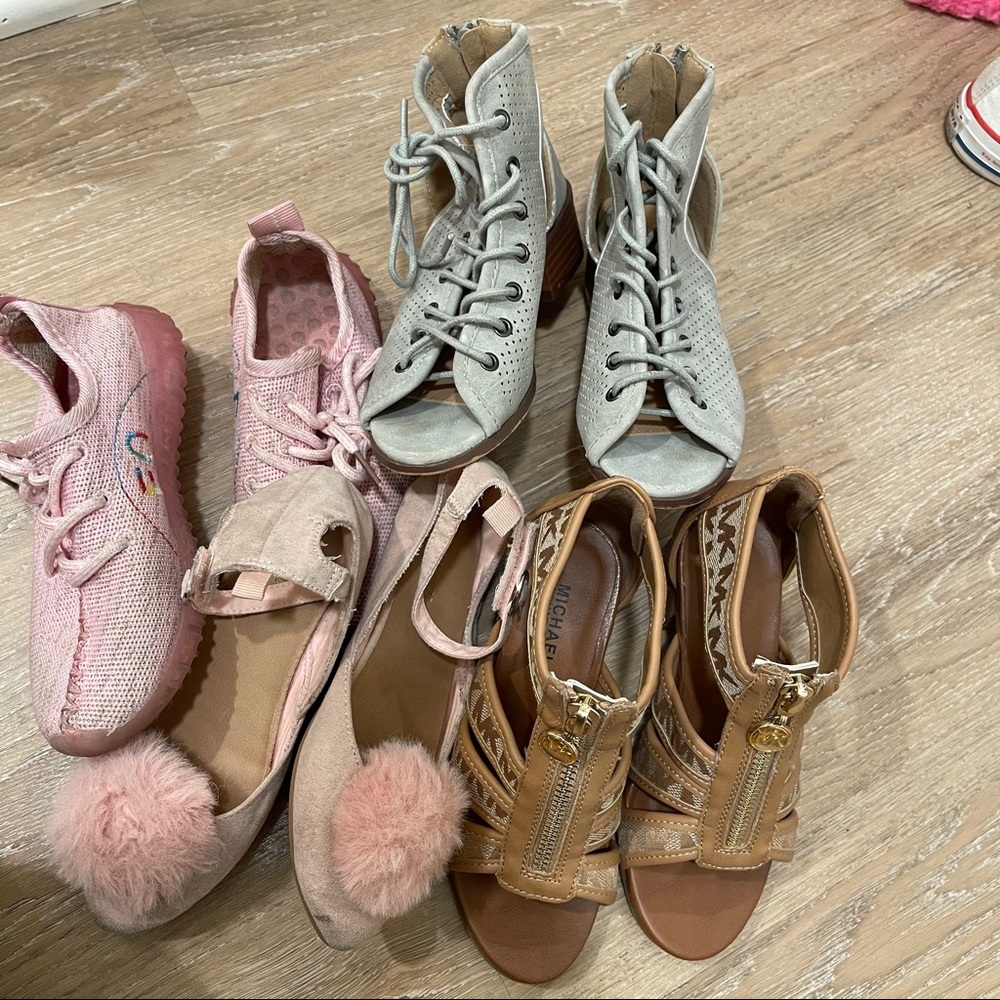 LITTLE GIRLS FASHION SHOE BUNDLE